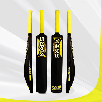 MARS The Hard Plastic wicket bat for All Tennis Balls Plastic 15+ Yrs (800 g) PVC/Plastic Cricket  Bat For 15+ Yrs(0.6 kg)