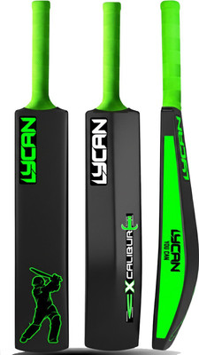 LYCAN Full Size Hard For age 15+ PVC/Plastic Cricket  Bat For 15+ Yrs(800 g)