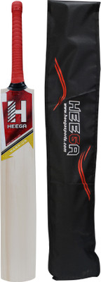 Heega Warrior English Willow Cricket  Bat For 15+ Yrs(1.1 kg)
