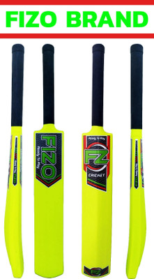 fizo PVC Cricket Bat For Kids Age 3-6 Years Plastic Bat For Kids (Size 3, Green) PVC/Plastic Cricket  Bat For 4 - 5 Yrs(350 g)