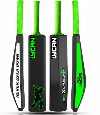LYCAN Full Size Hard For age 15+ PVC/Plastic Cricket  Bat For 15+ Yrs(800 g)