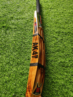 Livesporting Ak47 hard tennis light weight Kashmir Willow Cricket  Bat For 15+ Yrs(1 kg)