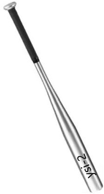 rajshree enterprises meerut rajshree enterprises 6--24 silver-985 Heavy Duty Natural Wood Baseball Willow Baseball  Bat For 15+ Yrs(700 g)