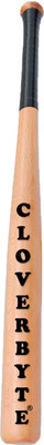 CLOVERBYTE Professional Light Weight Wooden Base Bat with Fine Grip Willow Baseball  Bat For 15+ Yrs(490 g)