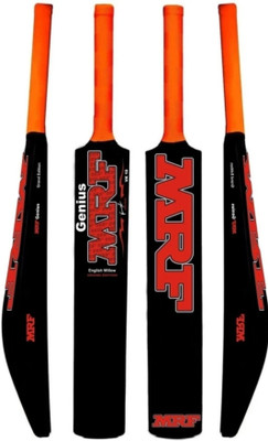 Mascot Hitman Hard Fiber Tennis Ball for Kids 15 +yrs Kashmir Willow Cricket Bat For 4 - 5 Yrs(.800-900 kg)