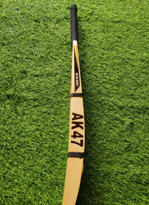 Livesporting Big Six Ak47 Hard Tennis Light Weight Kashmir Willow Cricket  Bat For 15+ Yrs(1 kg)