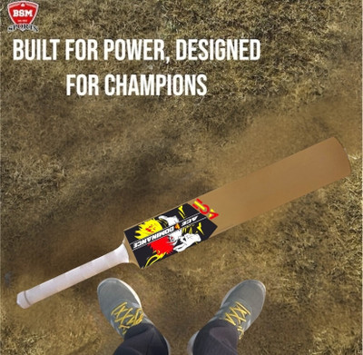 BSM Ace Dominance Cricket Bat Indoor Outdoor Turf Bat PVC/Plastic Cricket  Bat For 15+ Yrs(750-800 g)