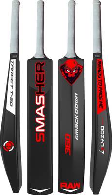 Lyzoo Plastic Cricket Bat, Hard PVC Heavy duty 15+ Age Plastic Cricket Bat PVC/Plastic Cricket  Bat