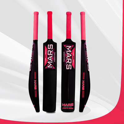 MARS PVC Cricket Bat with M Red Grip PVC/Plastic Cricket  Bat For 15+ Yrs(0.550-650 kg)