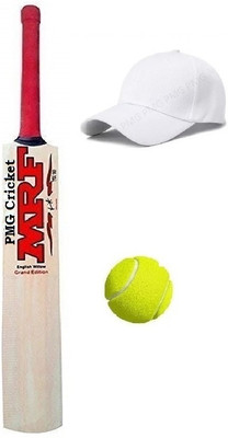 PMG Virat Kohli Wooden Cricket Bat for Boys 6-8 Years Poplar Willow Cricket  Bat For 8 Yrs(0.75 kg)