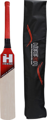 Heega MMI Mongoose English Willow Cricket Bat English Willow Cricket  Bat For 15+ Yrs(1.1 kg)
