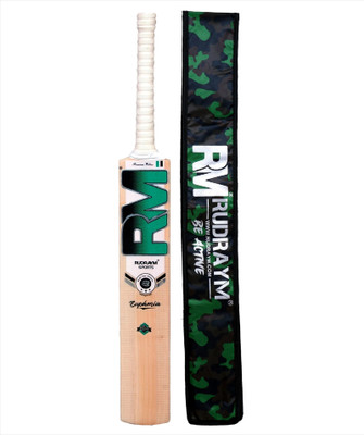 RUDRAYM RM Euphoria Pre knocked English Willow Cricket Bat English Willow Cricket  Bat For 15+ Yrs(1080-1120 g)