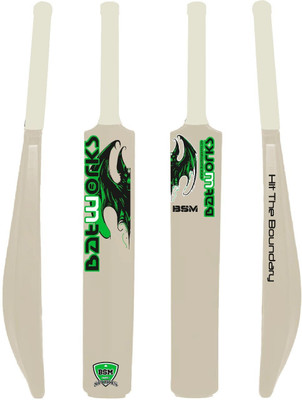 BSM BATWORKS GREEN IVORY PVC/Plastic Cricket  Bat For 12 - 14 Yrs(500-600 kg)