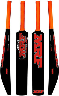 MINESFIT Premium M.R.F Genius Full Size Hard PLASTIC/Fiber Bat for tennis Ball Cross PVC/Plastic Cricket  Bat For 15+ Yrs(.750 kg)