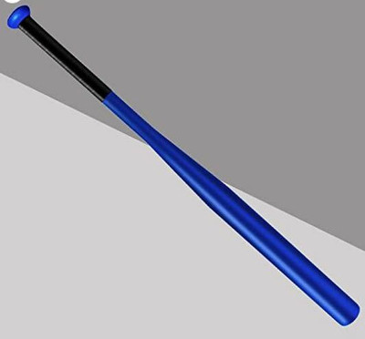 Yash industries meerut ysiglobal blue Heavy Duty Natural Wood Baseball Willow Baseball  Bat For 15+ Yrs(0.8 kg)
