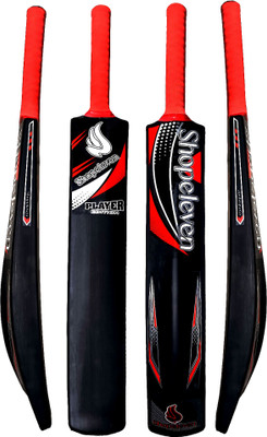 HouseOfCommon Hard Plastic Jumbo Alloy Fiber PVC Black Cricket BAT for 12-15 Age PVC/Plastic Cricket  Bat For 8 Yrs(700-800 g)