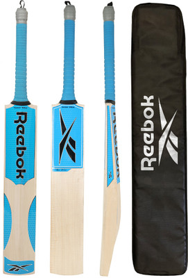 REEBOK New Striker Kashmir Willow Cricket Bat, Playing Style All-Round Kashmir Willow Cricket  Bat For 15+ Yrs(1148 g)
