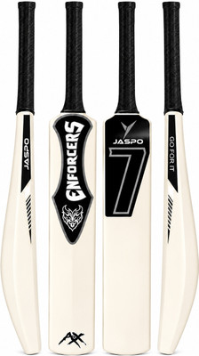 Jaspo 7 Enforcers Heavy Duty Full Size PVC/Plastic Cricket  Bat For 15+ Yrs(850-880 g)