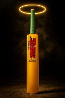 RUGLYNN MRF MRF Kids 3 No. 24inch Cricket Bat Heavy Plastic, Sporty Sticker, Gift Friendly PVC/Plastic Cricket  Bat For 6 - 7 Yrs(300-350 kg)
