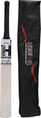 Heega Middler LH Kashmir Willow Cricket  Bat For 15+ Yrs(1 kg)