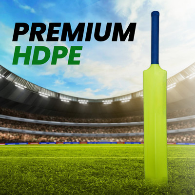 Quickfit Heavy Duty Plastic Cricket Bat Full Size Premium Bat PVC/Plastic Cricket  Bat For 15+ Yrs(800-850 g)