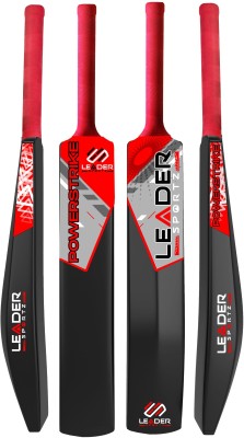 Leader Sportz Powerstrike Bat Cricket for Adults | Heavy Tennis for Gully Cricket PVC/Plastic Cricket  Bat(850 g)