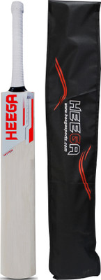 Heega Hitter Edition Kashmir Willow Cricket  Bat For 12 - 14 Yrs(850 g)