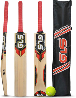 GLS Talwar Cricket Tennis Full Size with Free Tetron Cover and Tennis Ball Poplar Willow Cricket Bat For 15+ Yrs(800-1000 g) GLS Talwar Cricket Tennis Full Size with Free Tetron Cover and Tennis Ball Poplar Willow Cricket Bat For 15+ Yrs(800-1000 g)