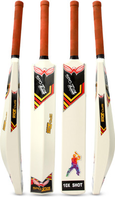 SPO Zone Hard Plastic Cricket Bat Full SizePVC/Plastic Cricket Bat@369 PVC/Plastic Cricket  Bat For 15+ Yrs(750-850 g)