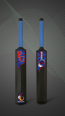 HouseOfCommon Junior Cricket Bat, Plastic Bat, Hard Plastic Bat Size 3 For Age Group 8 Years PVC/Plastic Cricket  Bat For 8 Yrs(400 g)