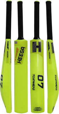 Heega Sports Tornado 07 PVC/Plastic Cricket  Bat For 11 - 13 Yrs(500 g)