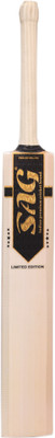 SAG Limited Edition Full Size Professional Leather Kashmir Willow Cricket  Bat For 15+ Yrs(1 kg)