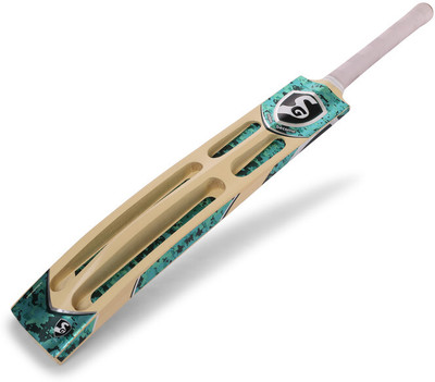 SG Cricket Tennis Bat T-800 Kashmir Willow Cricket  Bat For 15+ Yrs(100 g)