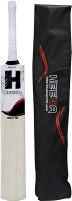 Heega Retro 1.0 English Willow Cricket  Bat For 15+ Yrs(1.2 kg)
