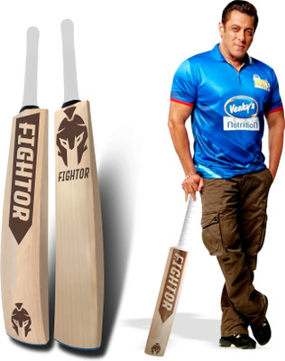 FIGHTOR CRICKET BAT ENGLISH WILLOW SIGNATURE English Willow Cricket  Bat For 12 - 14 Yrs(600-1100 g)
