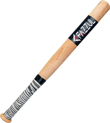 FAZZUL baseball bat for self defence Wooden Natural Willow Baseball  Bat For 15+ Yrs(949 kg)