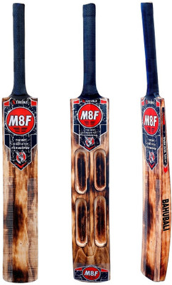 XTROKE M8F Burn Edition Scoop Design Hard Hitting Lightweight Power Performance Poplar Willow Cricket  Bat For 15+ Yrs(900 g)