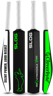 CLOVERBYTE Slog Heavy Duty (34 X 4.5 inches) ,Full Size Premium PVC/Plastic Cricket  Bat For 15+ Yrs(850 - 890 g)
