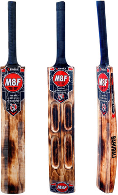 XTROKE Burn Edition Scoop Design with Ball Hard Hitting Lightweight Performance Poplar Willow Cricket  Bat For 15+ Yrs(900 g)