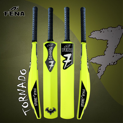 Fena Cricket Hard Plastic Full Size PVC/Plastic Cricket Bat PVC/Plastic Cricket  Bat For 15+ Yrs(850-900 g)