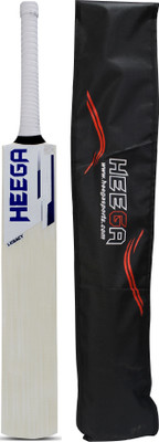 Heega Legacy Edition Kashmir Willow Cricket  Bat For 15+ Yrs(1100 g)