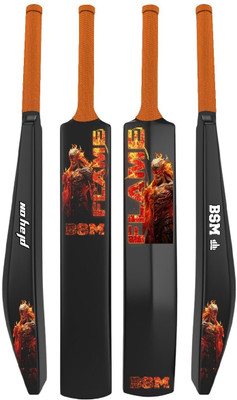 BSM THE FLAMES PVC/Plastic Cricket  Bat For 15+ Yrs(0.75 kg)