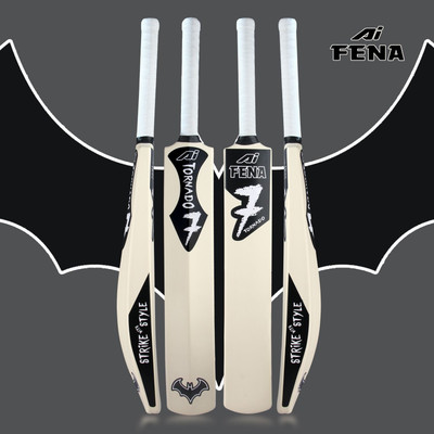 Fena Hard Plastic Cricket Bat Full Size With Wined Ball PVC/Plastic Cricket  Bat For 15+ Yrs(850-900 g)