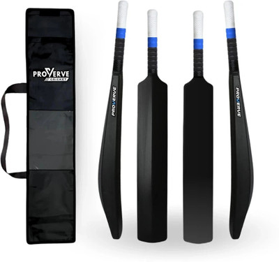 proverve Cricket Tennis Bat Combo with Premium Grip & Tetron Bat Cover, Full Size Turf PVC/Plastic Cricket  Bat For 15+ Yrs(0.85 kg)