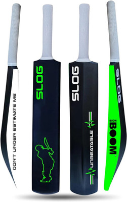 BOOM BOOM heavy duty full size premium PVC/Plastic Cricket  Bat For 15+ Yrs(800 g)