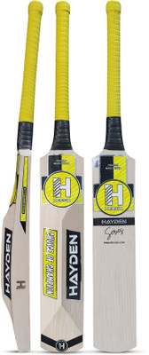 Heega Extended Spine English Technology Mongoose Kashmir Willow Cricket  Bat For 15+ Yrs(1200 g)