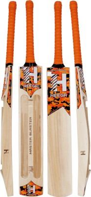 Heega Master Blaster Double Blade Scoop 36 In Kashmir Willow Cricket  Bat For 15+ Yrs(1150 g)