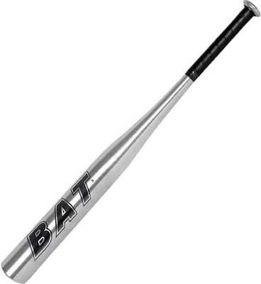 Dinetic Metal Alloy Thickened 32 inch Baseball Bat, Silver Alloy Baseball  Bat For 15+ Yrs(1000-2000 g)