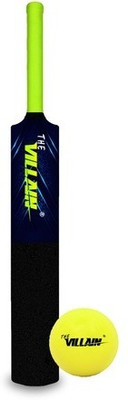 The Villain Plastic_Bat_Ball_Combo_8 PVC/Plastic Cricket  Bat For 15+ Yrs(0.45 kg)
