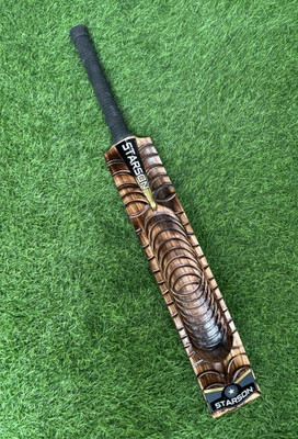 Starson Mahlar Hitter Size-34 Kashmir Willow Cricket  Bat For 12 - 14 Yrs(900-1050 g)
